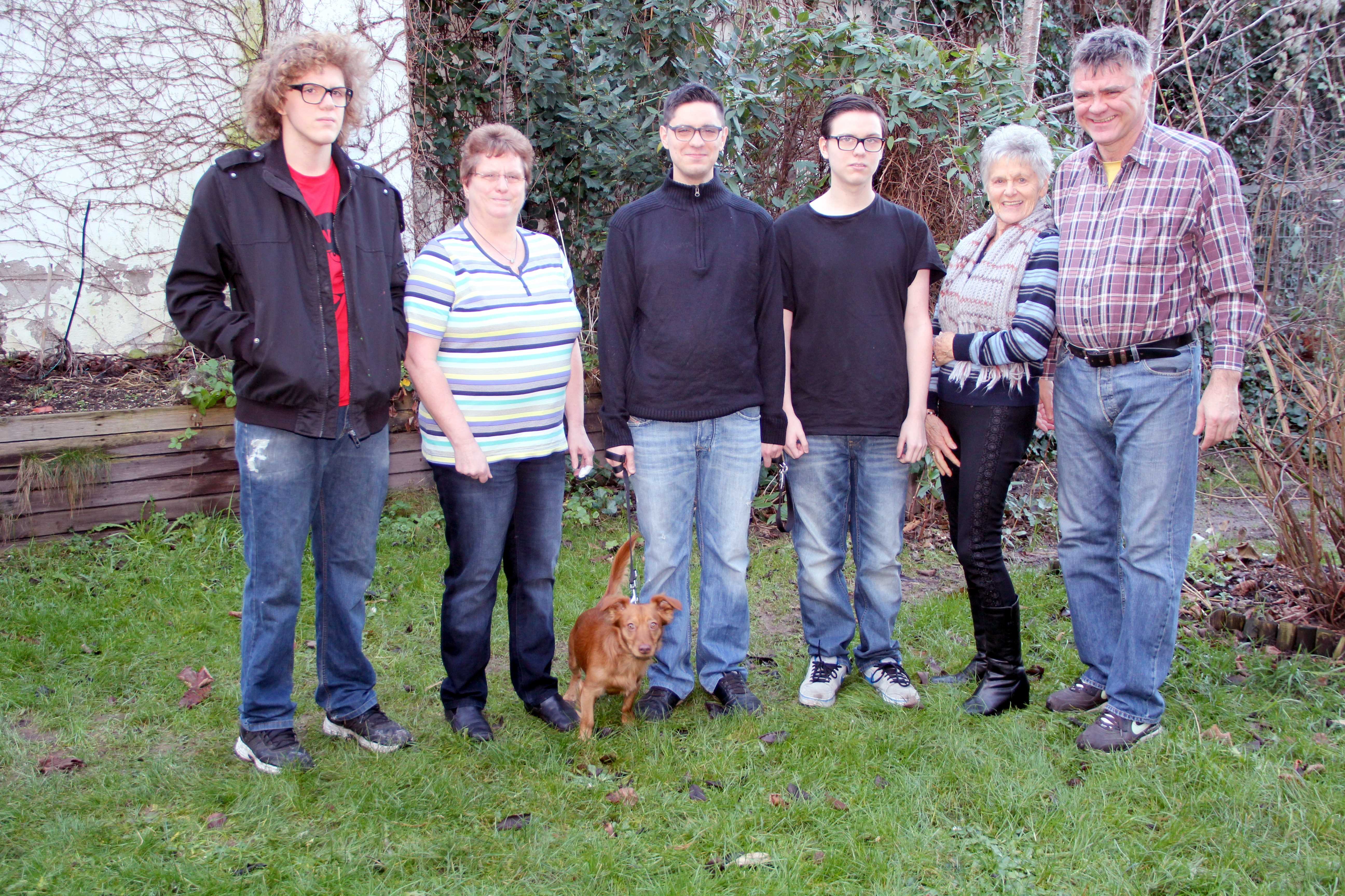 Unsere Familie Weihnahten 2012