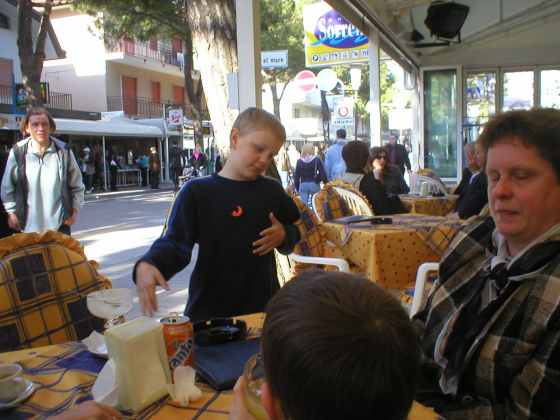 Eis, Kaffee und ein heisser Rap