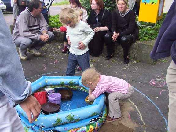 Auch die Kleinsten kommen auf ihre Kosten 