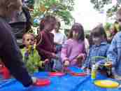 Kinderspass mit Seifenblasen